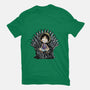 King Of Pirates Throne-Womens-Basic-Tee-fanfabio