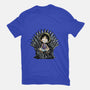 King Of Pirates Throne-Womens-Fitted-Tee-fanfabio