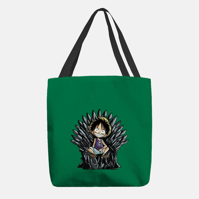 King Of Pirates Throne-None-Basic Tote-Bag-fanfabio