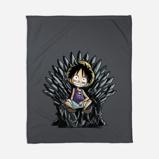 King Of Pirates Throne-None-Fleece-Blanket-fanfabio