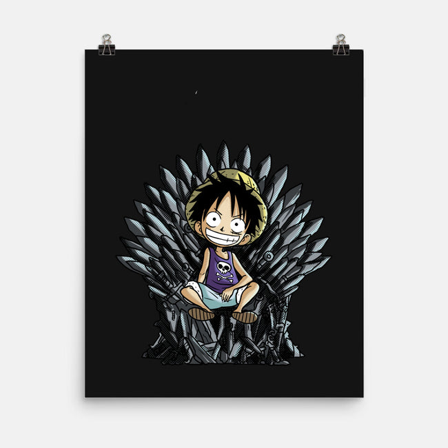 King Of Pirates Throne-None-Matte-Poster-fanfabio