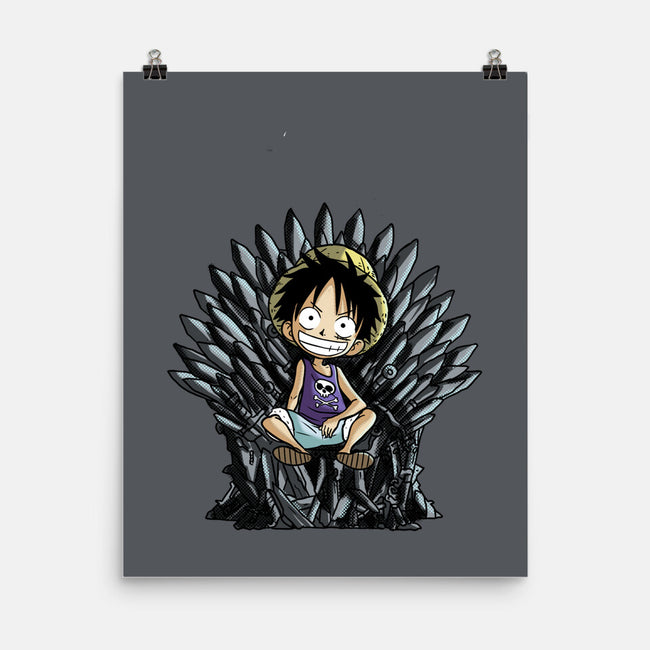 King Of Pirates Throne-None-Matte-Poster-fanfabio