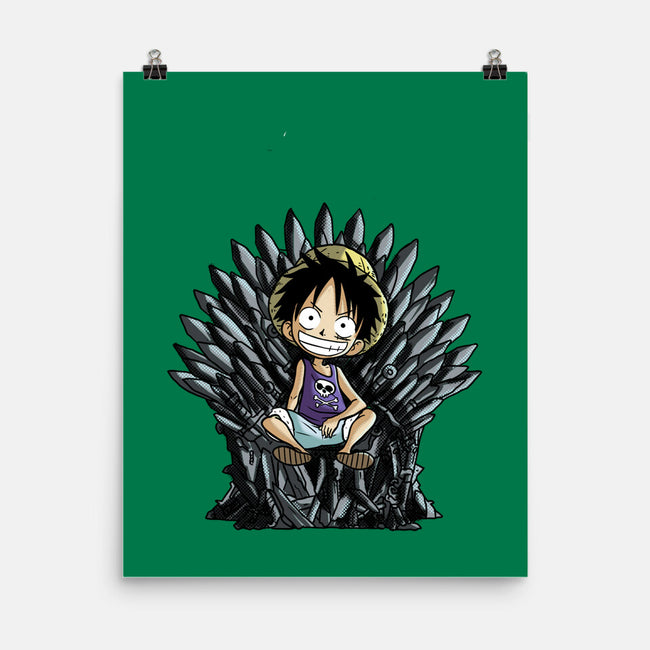 King Of Pirates Throne-None-Matte-Poster-fanfabio