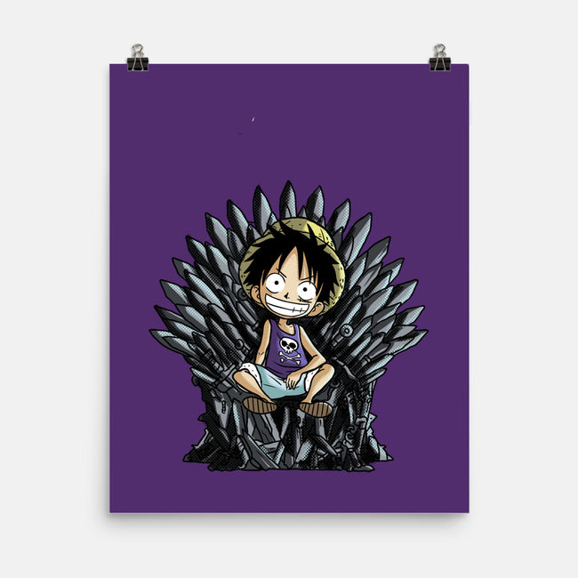 King Of Pirates Throne-None-Matte-Poster-fanfabio