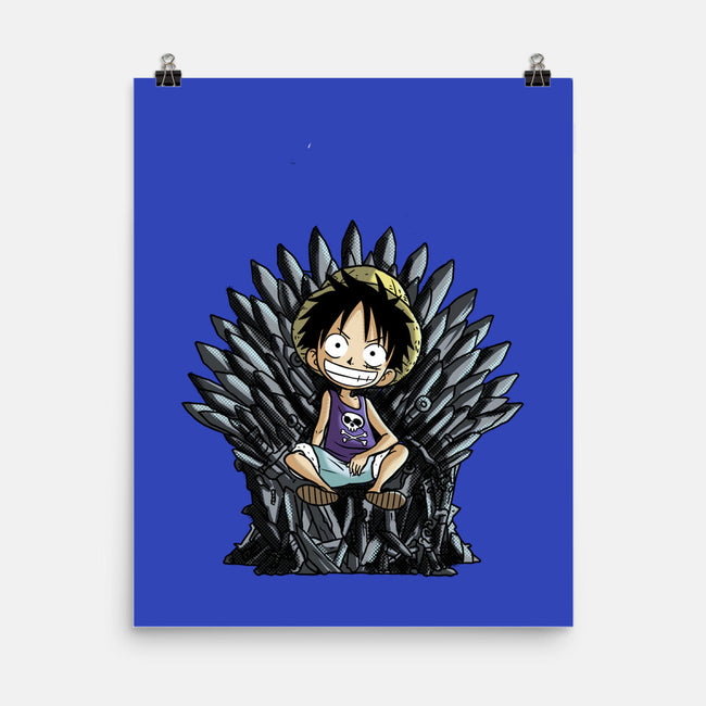 King Of Pirates Throne-None-Matte-Poster-fanfabio