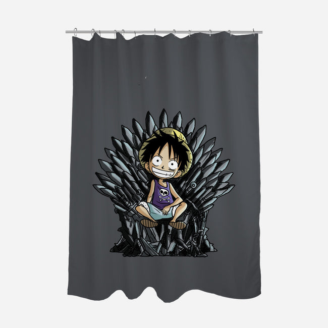 King Of Pirates Throne-None-Polyester-Shower Curtain-fanfabio