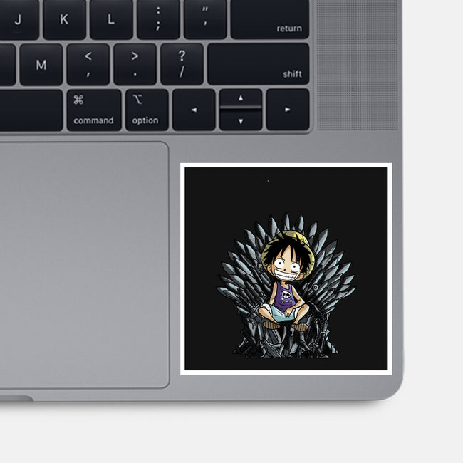 King Of Pirates Throne-None-Glossy-Sticker-fanfabio