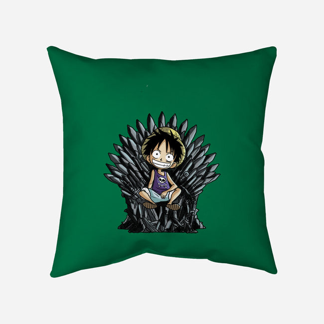 King Of Pirates Throne-None-Removable Cover w Insert-Throw Pillow-fanfabio