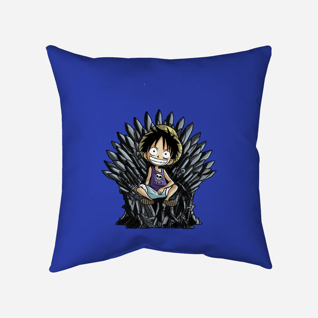 King Of Pirates Throne-None-Removable Cover w Insert-Throw Pillow-fanfabio
