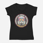 Troopers Sportsfest-Womens-V-Neck-Tee-glitchygorilla