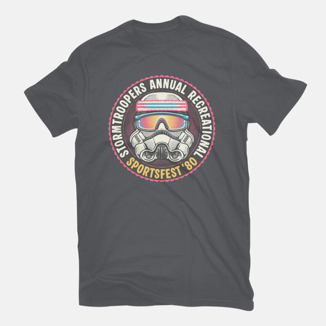 Troopers Sportsfest-Womens-Fitted-Tee-glitchygorilla