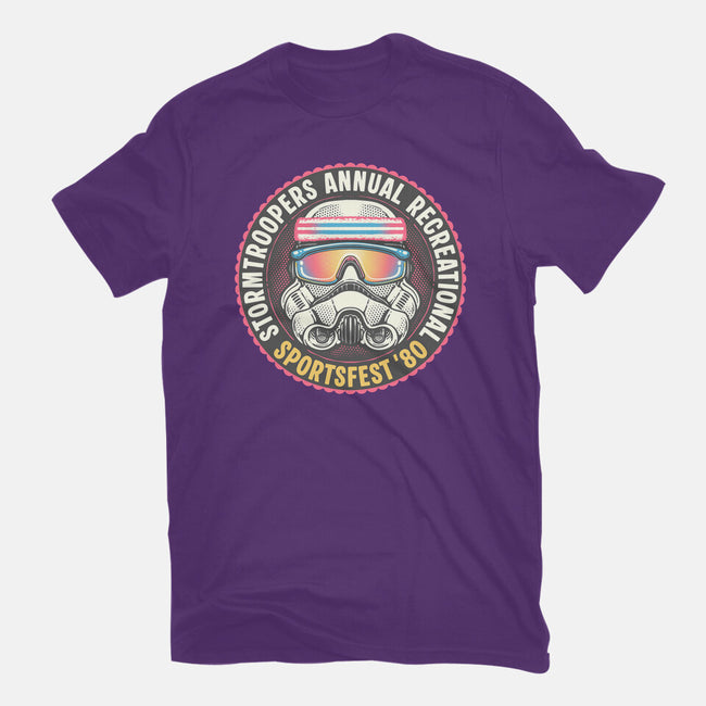 Troopers Sportsfest-Womens-Basic-Tee-glitchygorilla