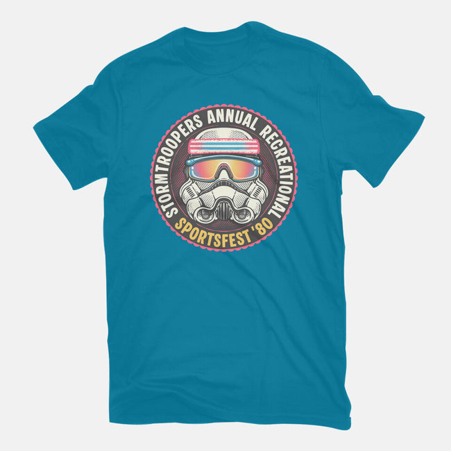 Troopers Sportsfest-Womens-Fitted-Tee-glitchygorilla