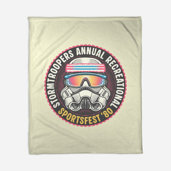 Troopers Sportsfest-None-Fleece-Blanket-glitchygorilla