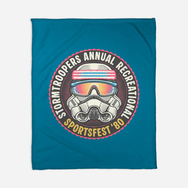 Troopers Sportsfest-None-Fleece-Blanket-glitchygorilla