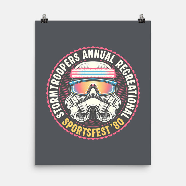 Troopers Sportsfest-None-Matte-Poster-glitchygorilla