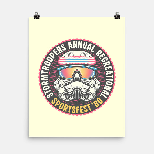 Troopers Sportsfest-None-Matte-Poster-glitchygorilla