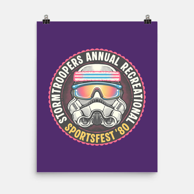 Troopers Sportsfest-None-Matte-Poster-glitchygorilla