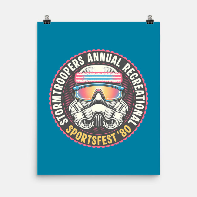 Troopers Sportsfest-None-Matte-Poster-glitchygorilla
