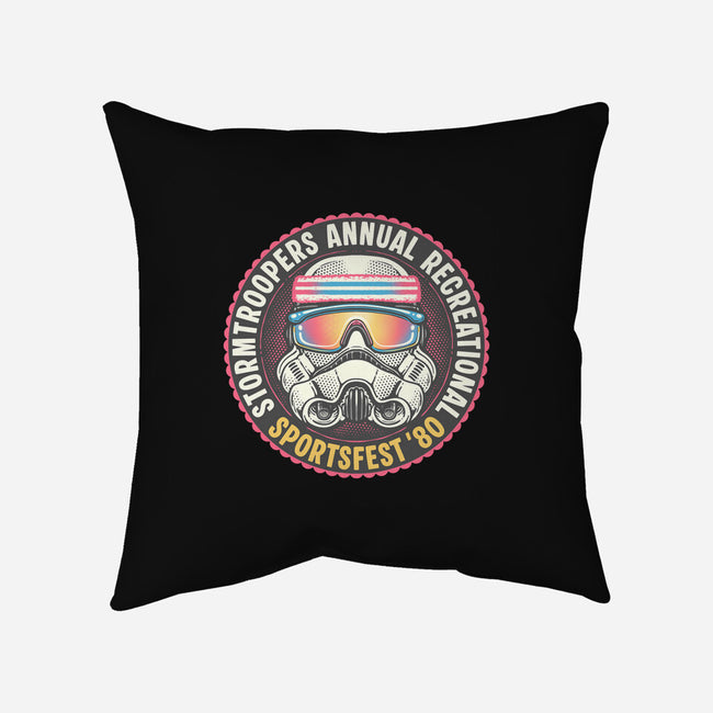 Troopers Sportsfest-None-Removable Cover w Insert-Throw Pillow-glitchygorilla