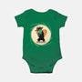 The Spy With The Golden Tail-Baby-Basic-Onesie-glitchygorilla