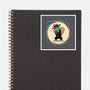 The Spy With The Golden Tail-None-Glossy-Sticker-glitchygorilla