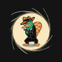 The Spy With The Golden Tail-Unisex-Basic-Tee-glitchygorilla
