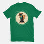 The Spy With The Golden Tail-Mens-Basic-Tee-glitchygorilla