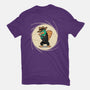 The Spy With The Golden Tail-Womens-Fitted-Tee-glitchygorilla