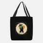 The Spy With The Golden Tail-None-Basic Tote-Bag-glitchygorilla