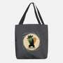 The Spy With The Golden Tail-None-Basic Tote-Bag-glitchygorilla