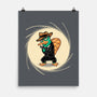 The Spy With The Golden Tail-None-Matte-Poster-glitchygorilla