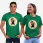 The Spy With The Golden Tail-Unisex-Basic-Tee-glitchygorilla