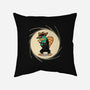 The Spy With The Golden Tail-None-Removable Cover w Insert-Throw Pillow-glitchygorilla