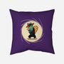 The Spy With The Golden Tail-None-Removable Cover w Insert-Throw Pillow-glitchygorilla
