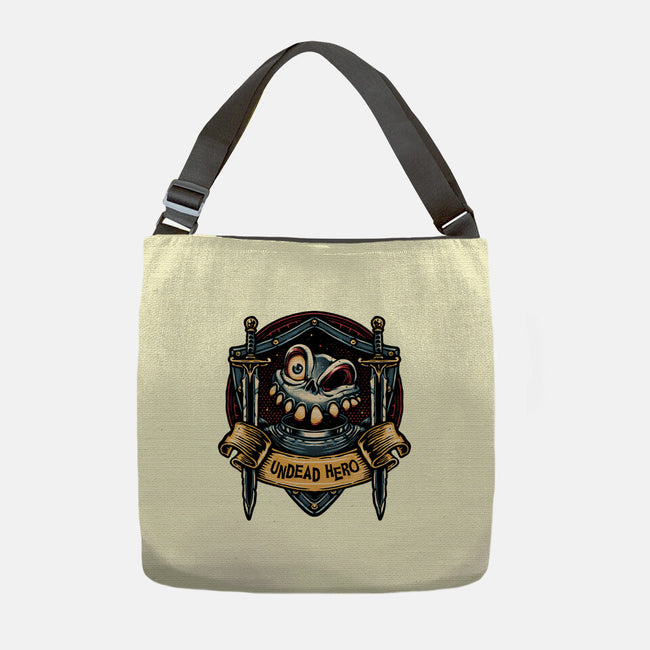 The Undead Hero-None-Adjustable Tote-Bag-glitchygorilla
