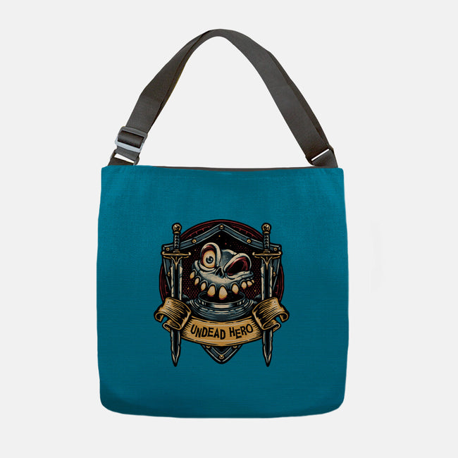 The Undead Hero-None-Adjustable Tote-Bag-glitchygorilla