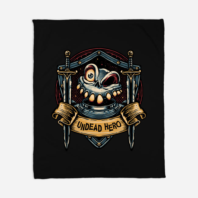 The Undead Hero-None-Fleece-Blanket-glitchygorilla