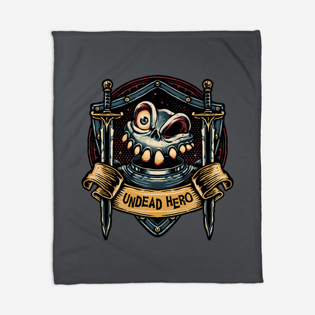 The Undead Hero-None-Fleece-Blanket-glitchygorilla