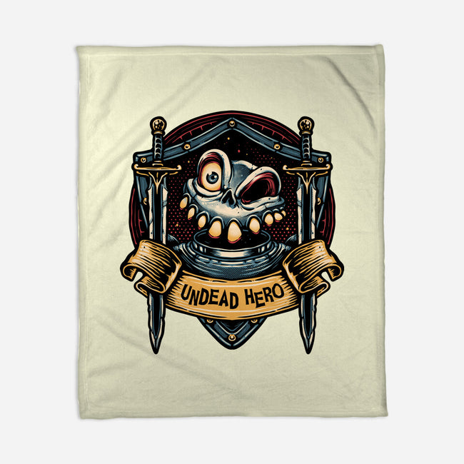 The Undead Hero-None-Fleece-Blanket-glitchygorilla