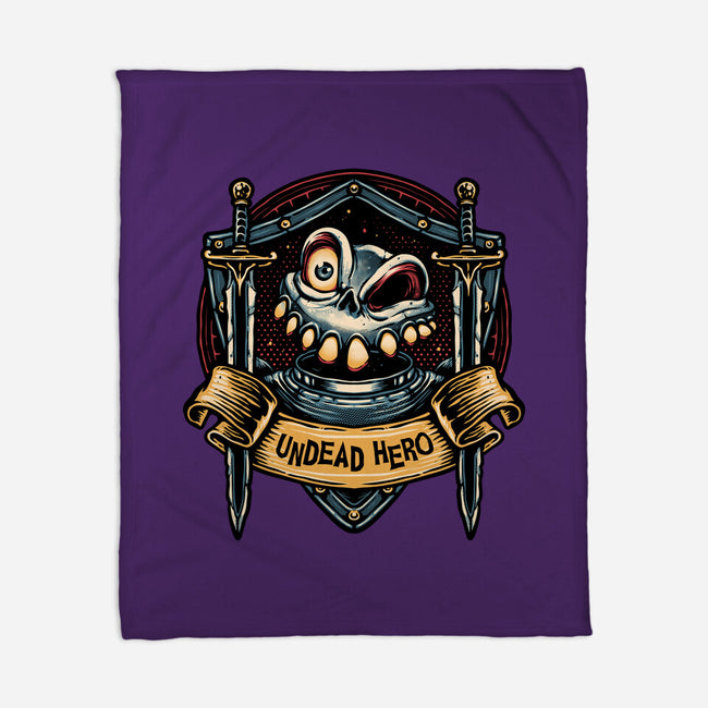 The Undead Hero-None-Fleece-Blanket-glitchygorilla