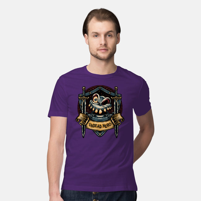 The Undead Hero-Mens-Premium-Tee-glitchygorilla