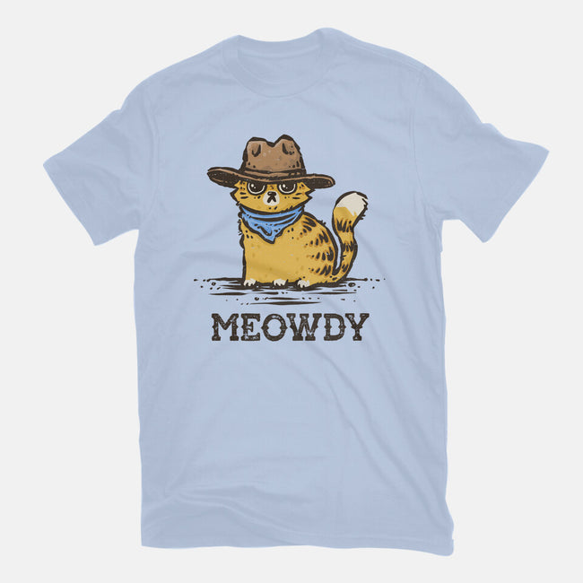 Meowdy-Womens-Fitted-Tee-kg07