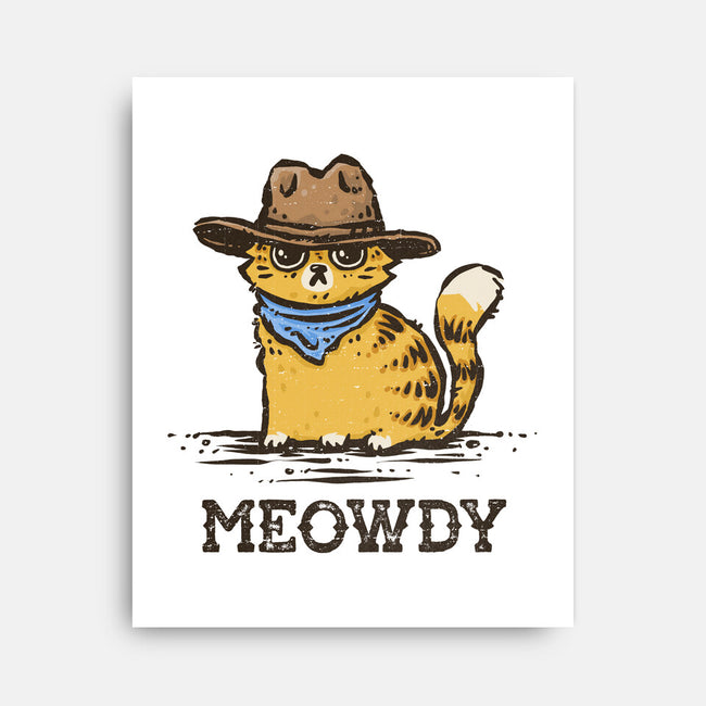 Meowdy-None-Stretched-Canvas-kg07