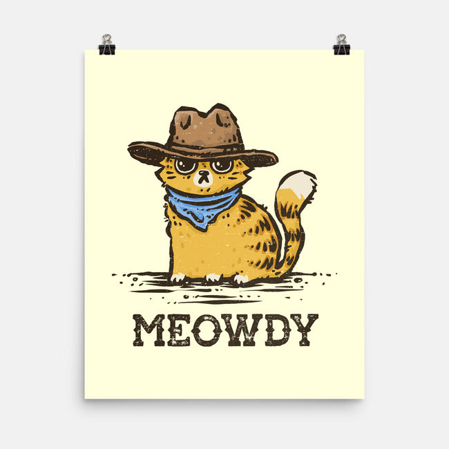 Meowdy-None-Matte-Poster-kg07