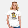Meowdy-Womens-Fitted-Tee-kg07