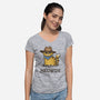 Meowdy-Womens-V-Neck-Tee-kg07