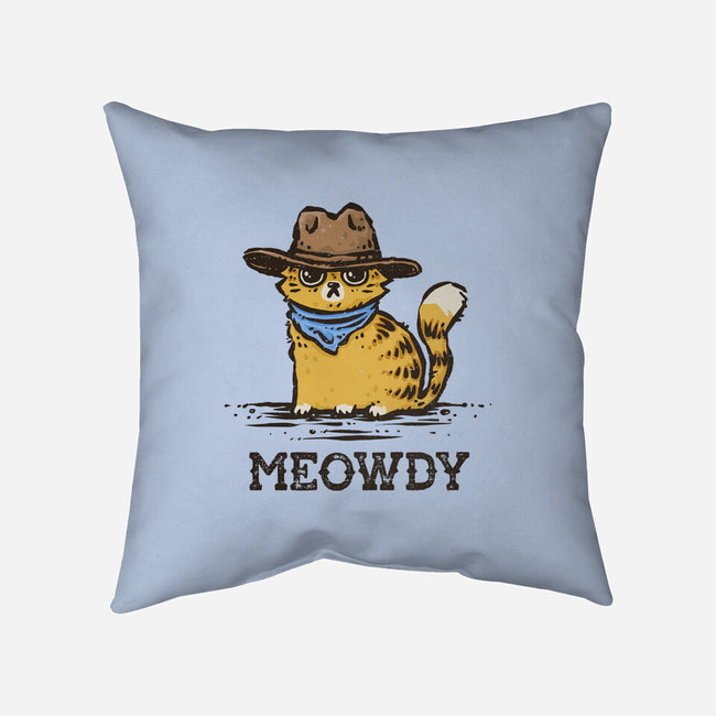 Meowdy-None-Removable Cover w Insert-Throw Pillow-kg07