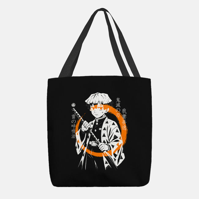 Thunder Breath Ninja-None-Basic Tote-Bag-Eoli Studio
