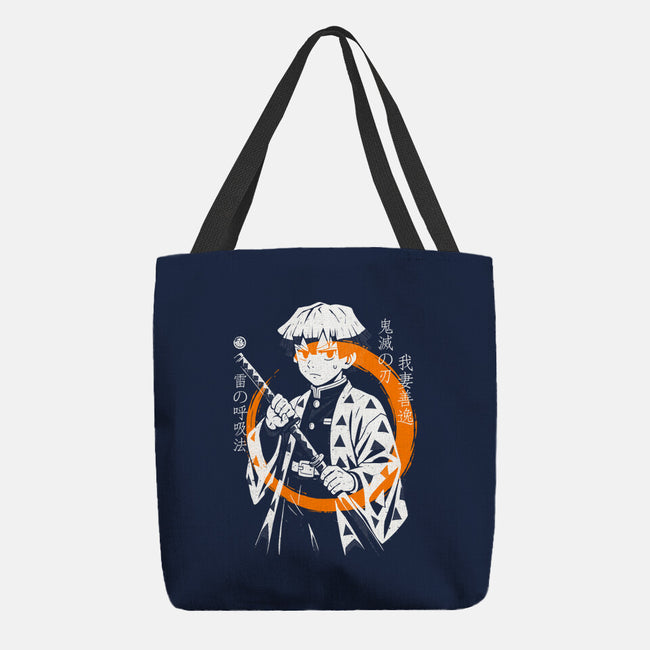 Thunder Breath Ninja-None-Basic Tote-Bag-Eoli Studio